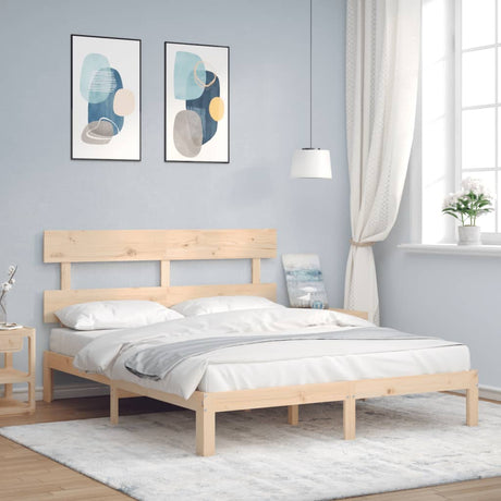 Vidaxl bedframe zonder matras massief grenenhout 160x200 cm
