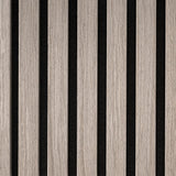 Wallart akupanelen 4 st akoestisch grijs eiken