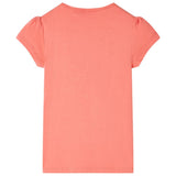 Vidaxl kindershirt 92 koraalkleurig
