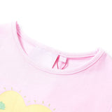 VidaXL Kindershirt 104 lichtroze
