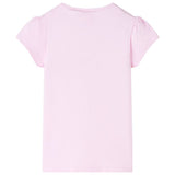 Vidaxl kindershirt 116 lichtroze