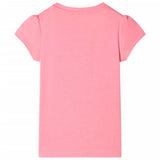 Vidaxl kindershirt 92 neonroze