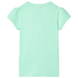 VidaXL Kindershirt 92 felgroen