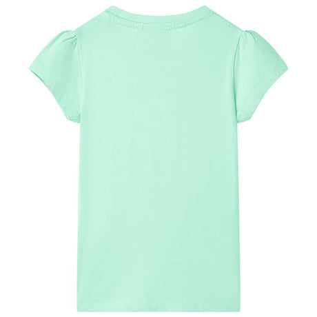Vidaxl kindershirt 116 felgroen