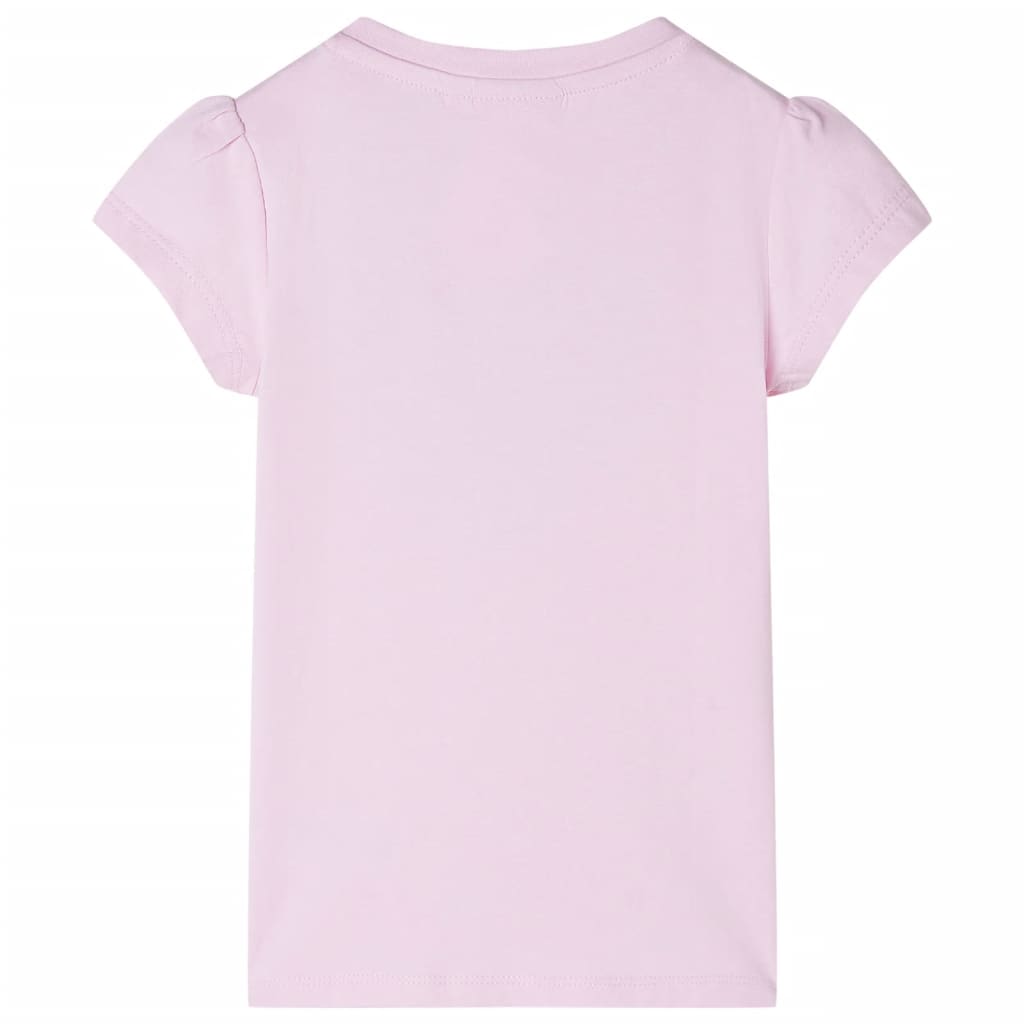 Vidaxl kindershirt 104 lichtroze