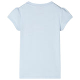 VidaXL Kindershirt 92 lichtblauw