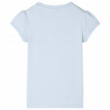 VidaXL Kindershirt 104 lichtblauw