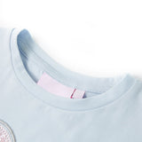VidaXL Kindershirt 104 lichtblauw