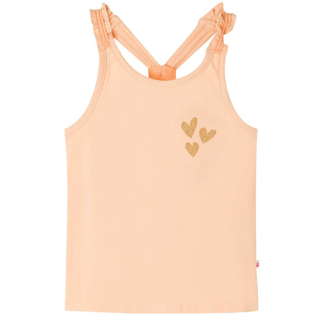 Vidaxl kindertopje 128 lichtoranje