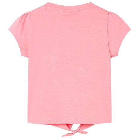 Vidaxl kindershirt 104 fluorescerend roze