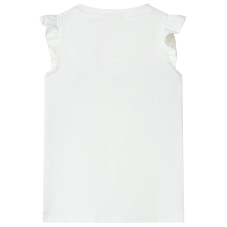 Vidaxl kindershirt 104 ecru