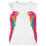 Vidaxl kindershirt 128 ecru
