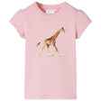 Vidaxl kindershirt 104 lichtroze