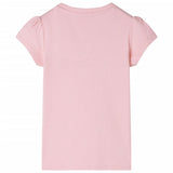 VidaXL Kindershirt 104 lichtroze