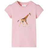 VidaXL Kindershirt 128 lichtroze