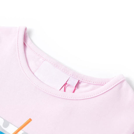Vidaxl kindershirt 116 zachtroze
