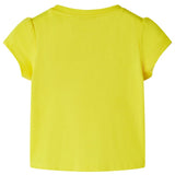Vidaxl kindershirt 104 geel