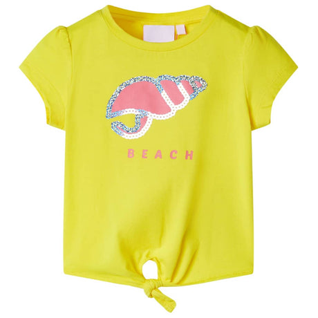 Vidaxl kindershirt 116 geel