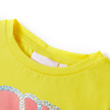 Vidaxl kindershirt 116 geel