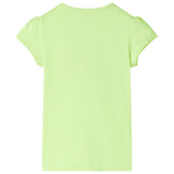 VidaXL Kindershirt 104 neongeel