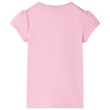 VidaXL Kindershirt 116 felroze