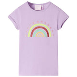 Vidaxl kindershirt 104 lila