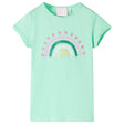 Vidaxl kindershirt 92 felgroen