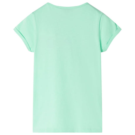Vidaxl kindershirt 104 felgroen