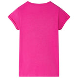 Vidaxl kindershirt 128 donkerroze