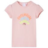 VidaXL Kindershirt 140 lichtroze