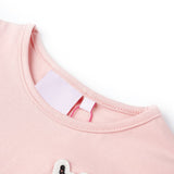 VidaXL Kindershirt 140 lichtroze