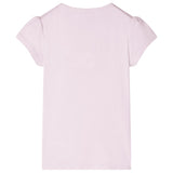 VidaXL Kindershirt met kapmouwen 92 zachtroze
