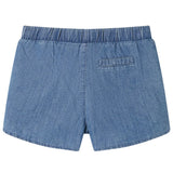 Vidaxl kindershorts 128 denimblauw
