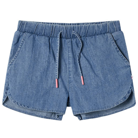 Vidaxl kindershorts 140 denimblauw