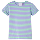 Vidaxl kindershirt 116 felmintkleurig