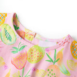 Vidaxl kinderjurk 116 zachtroze
