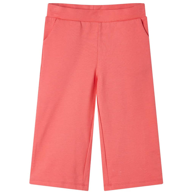 Vidaxl kinderbroek met wijde pijpen 92 koraalkleurig