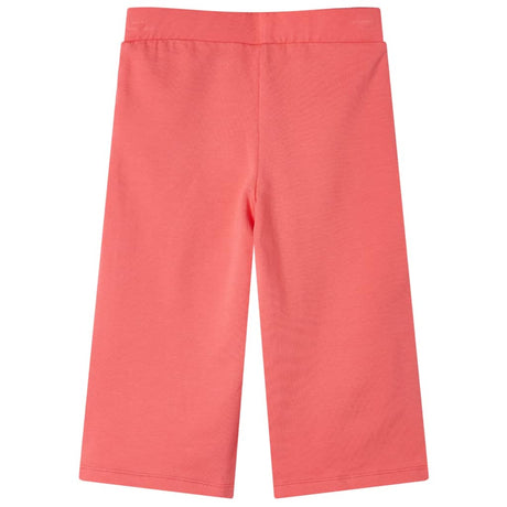 Vidaxl kinderbroek met wijde pijpen 104 koraalkleurig