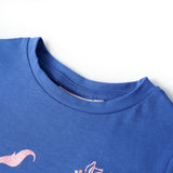 Vidaxl kindershirt 104 kobaltblauw
