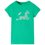 Vidaxl kindershirt 116 groen
