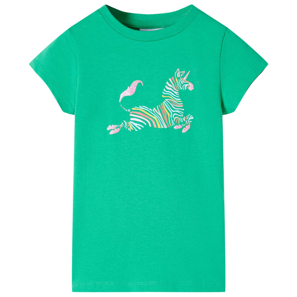 Vidaxl kindershirt 140 groen