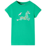 Vidaxl kindershirt 140 groen