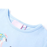 Vidaxl kindershirt 116 lichtblauw