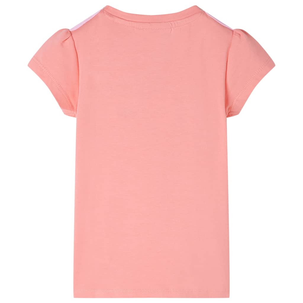 Vidaxl kindershirt 104 lichtkoraalkleurig