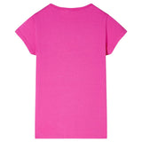 Vidaxl kindershirt 104 donkerroze
