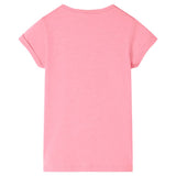 Vidaxl kindershirt 128 felroze