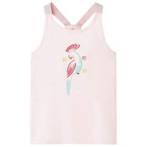 Vidaxl kindertopje 128 zachtroze