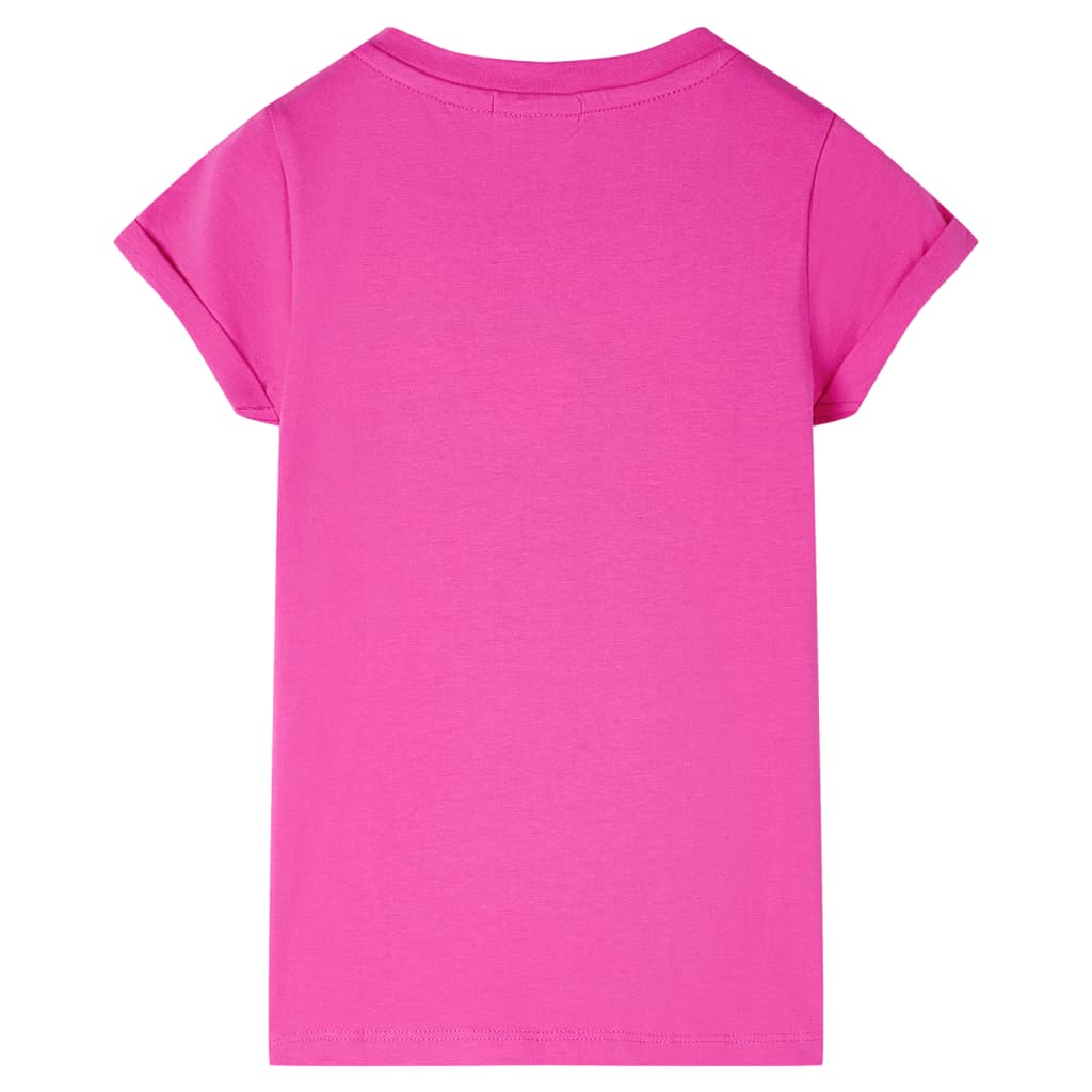 Vidaxl kindershirt 116 donkerroze