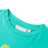 Vidaxl kindershirt 116 mintkleurig