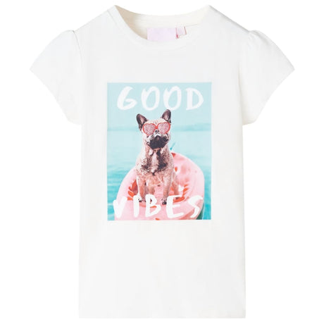 Vidaxl kindershirt 140 ecru